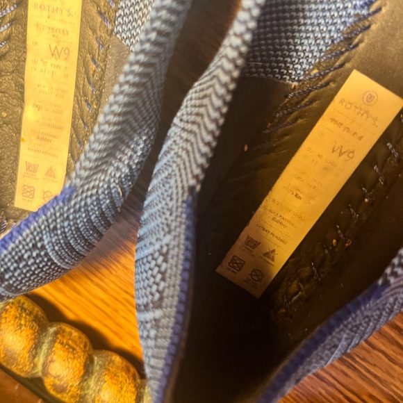 Rothy’s Blue Lapis Python RETIRED SUPER RARE in The Point size 9 - Picture 6 of 7